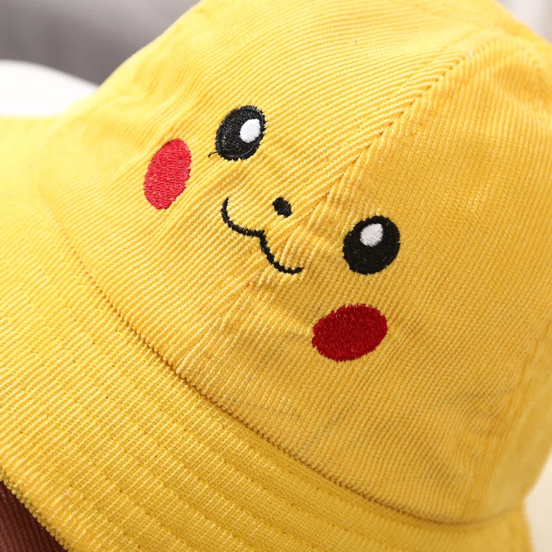 Chapeaux et casquettes d'été Pikachu pour enfants ou adultes