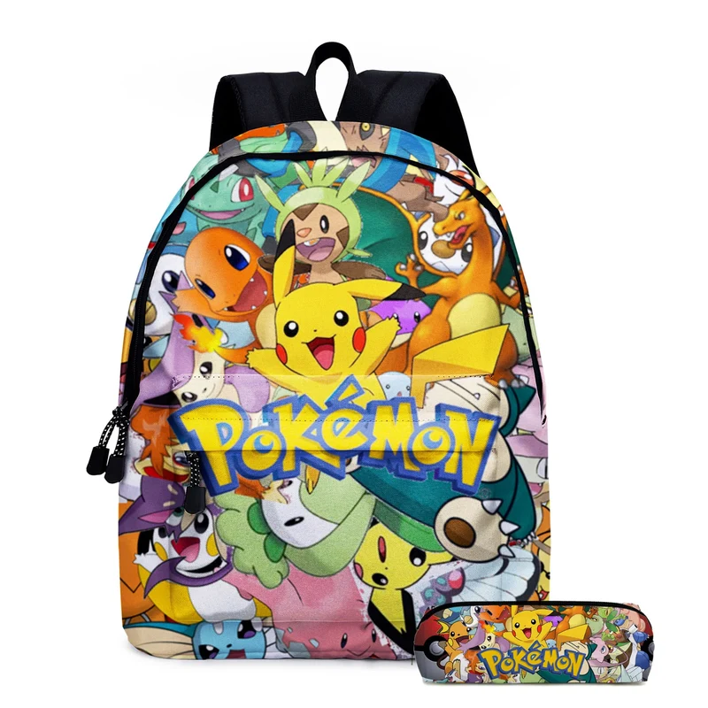 Sac à dos Pikachu avec trousse dans un ensemble pratique
