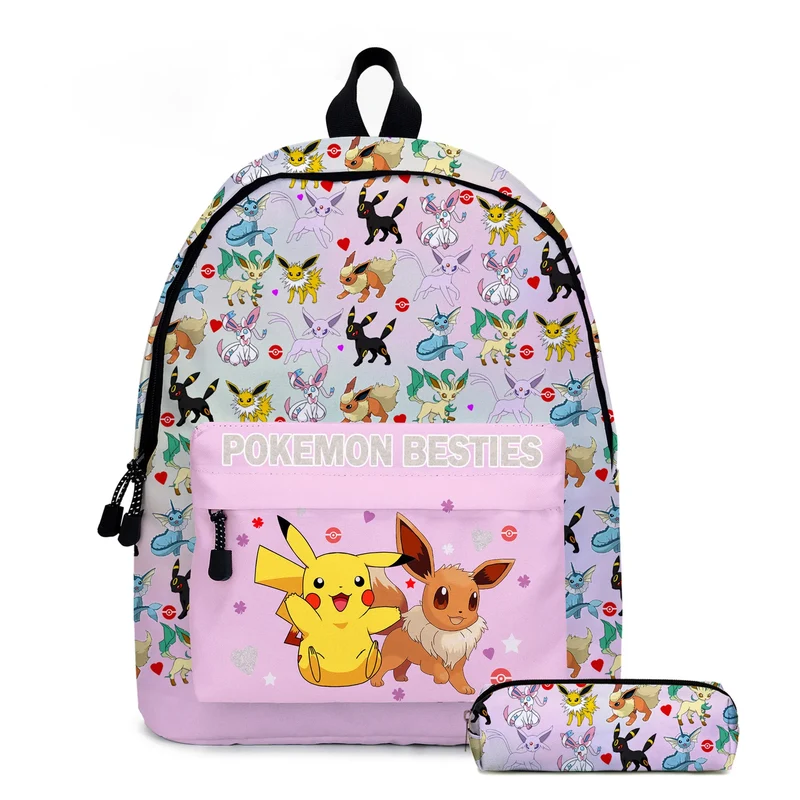 Sac à dos Pikachu avec trousse dans un ensemble pratique