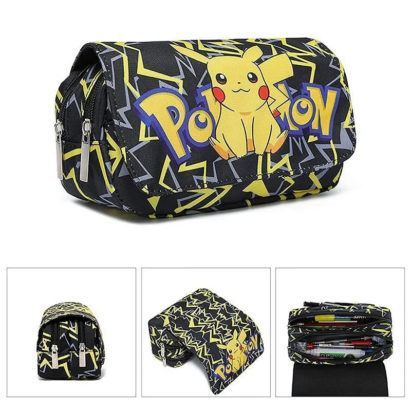 Trousse à crayons aux motifs Pokémon