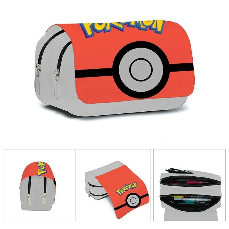 Trousse à crayons aux motifs Pokémon
