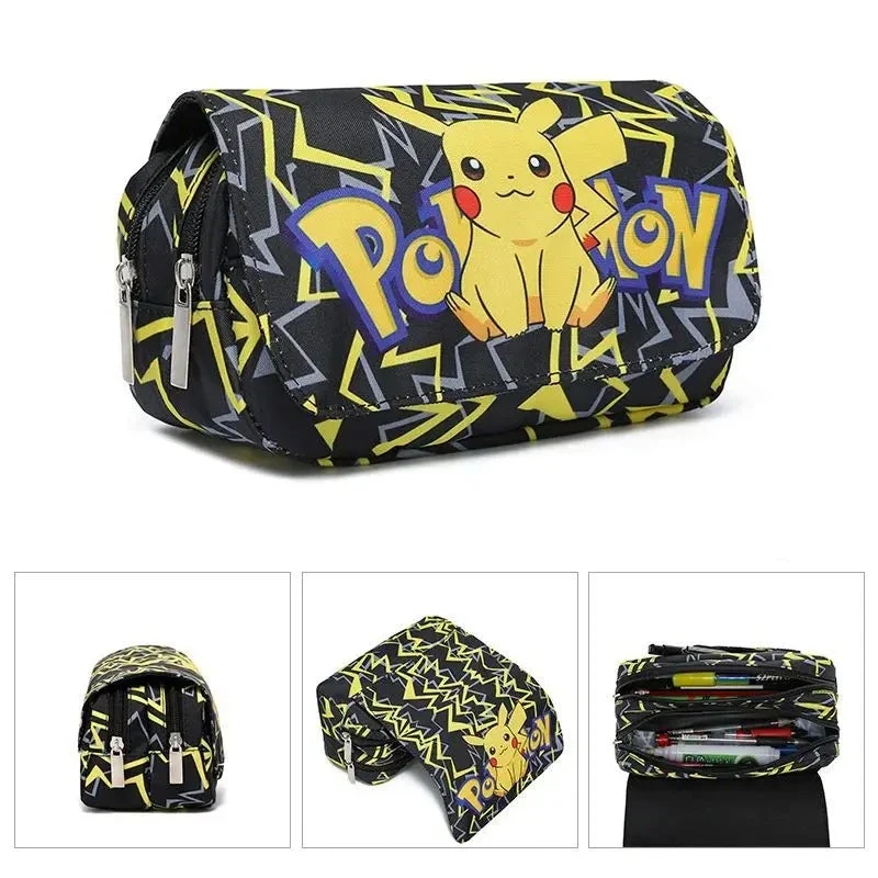 Trousse à crayons aux motifs Pokémon