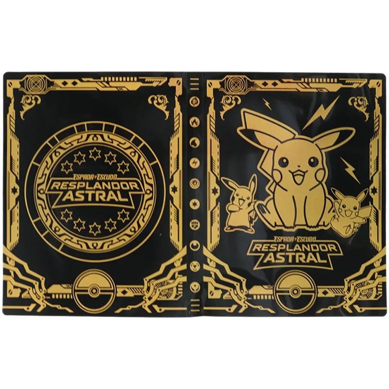 Grand album de collection pouvant contenir jusqu'à 432 cartes Pokémon