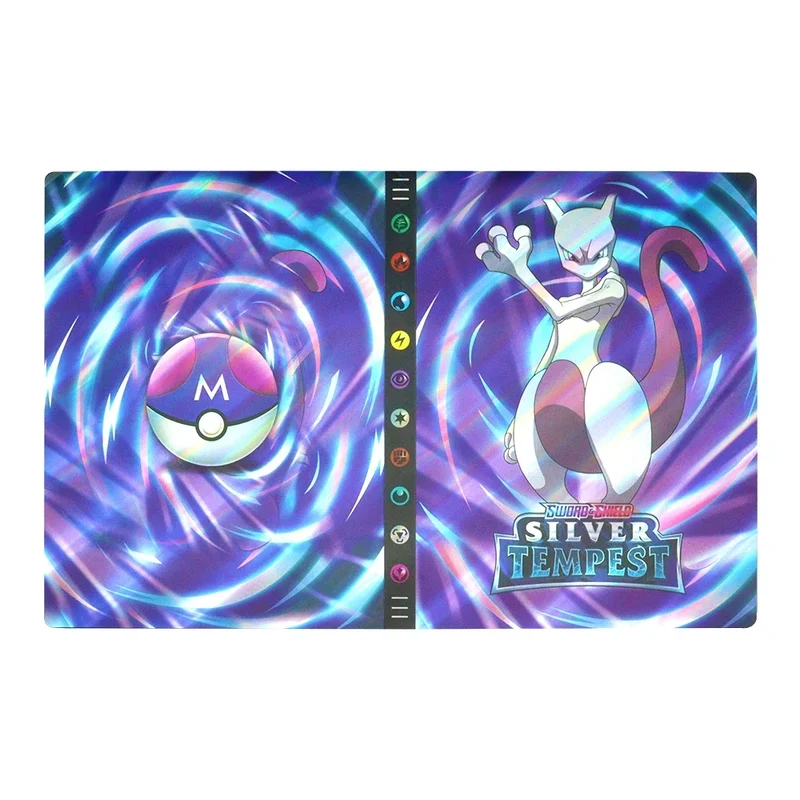 Grand album de collection pouvant contenir jusqu'à 432 cartes Pokémon