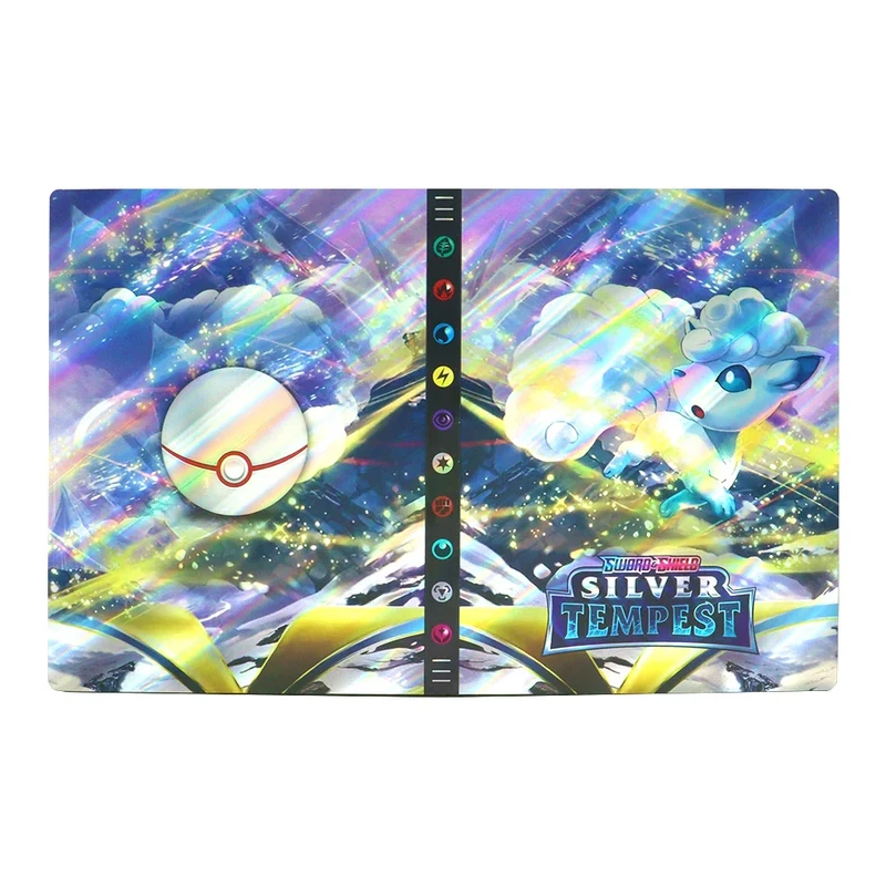 Grand album de collection pouvant contenir jusqu'à 432 cartes Pokémon