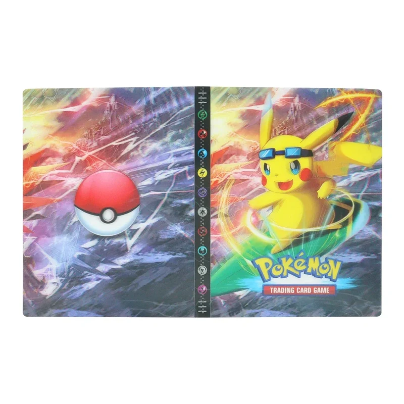 Grand album de collection pouvant contenir jusqu'à 432 cartes Pokémon