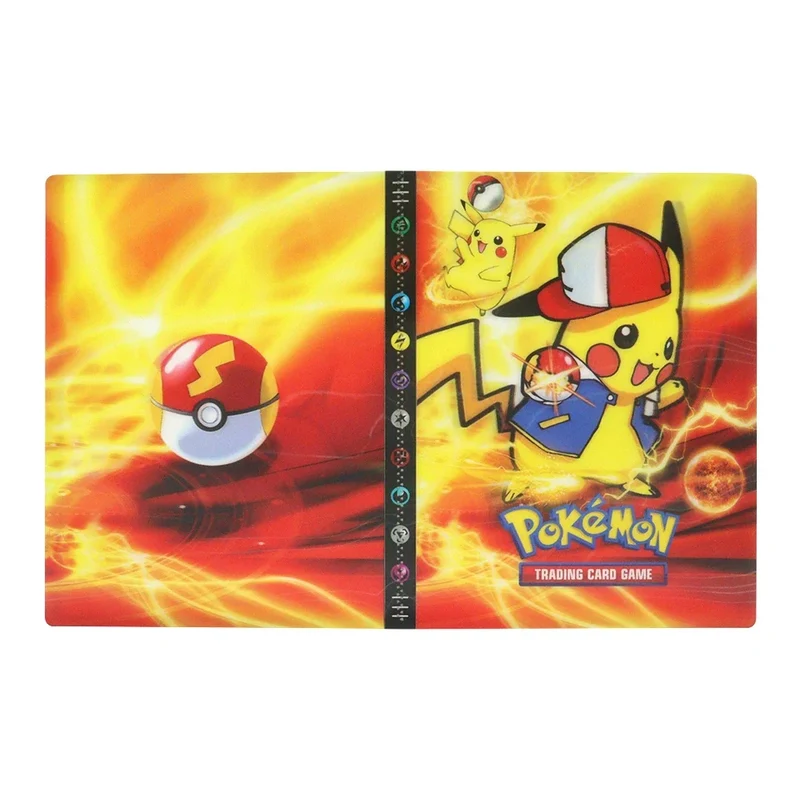Grand album de collection pouvant contenir jusqu'à 432 cartes Pokémon