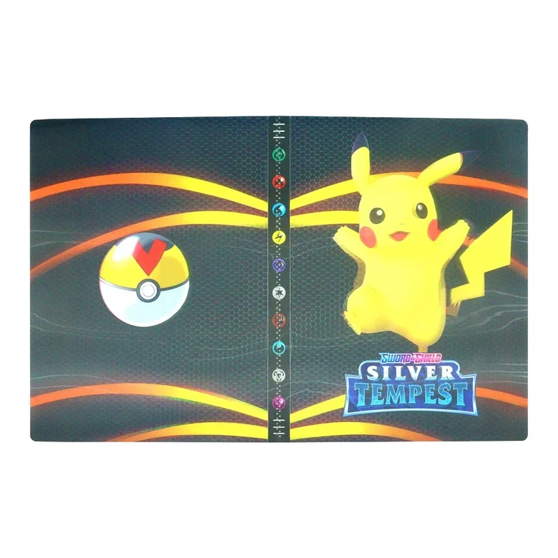 Grand album de collection pouvant contenir jusqu'à 432 cartes Pokémon
