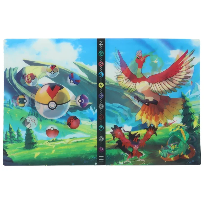 Grand album de collection pouvant contenir jusqu'à 432 cartes Pokémon