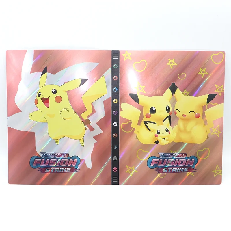 Grand album de collection pouvant contenir jusqu'à 432 cartes Pokémon