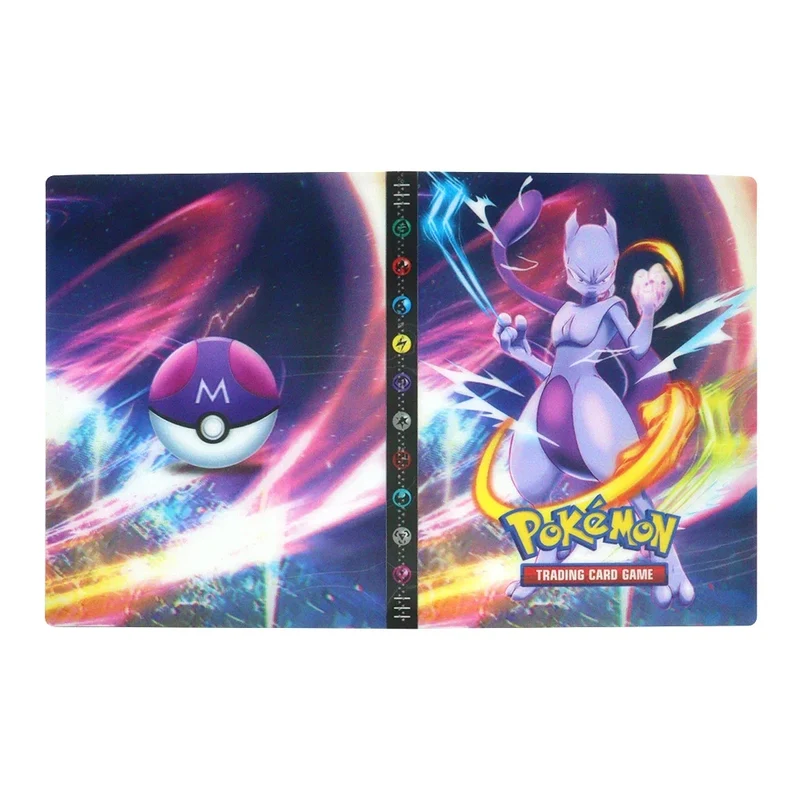 Grand album de collection pouvant contenir jusqu'à 432 cartes Pokémon