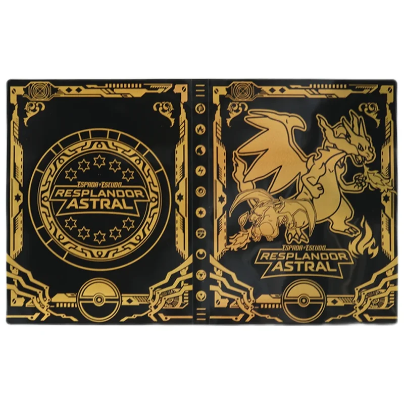 Grand album de collection pouvant contenir jusqu'à 432 cartes Pokémon
