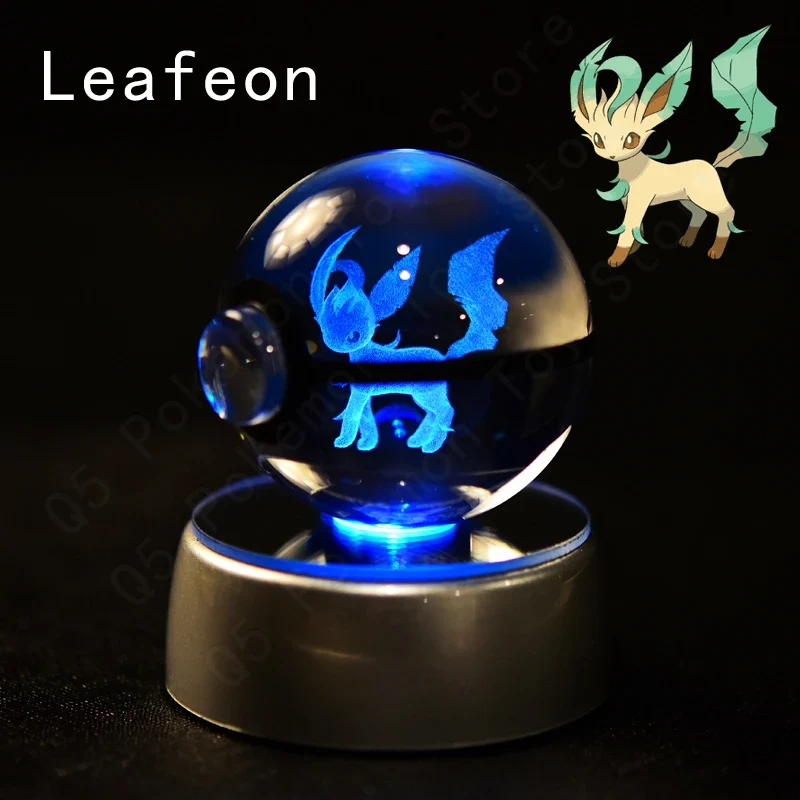 Pokémon 3D Krystal Ball Pikachu Gengar Mew Mewtwo etc.