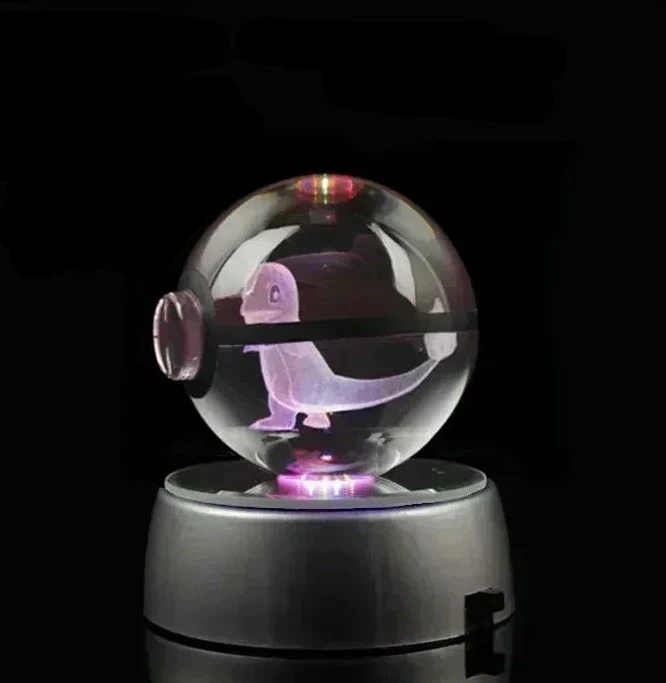 Crystal Pokeball avec effet 3D Realxo Mewtwo Pikachu et bien plus encore.