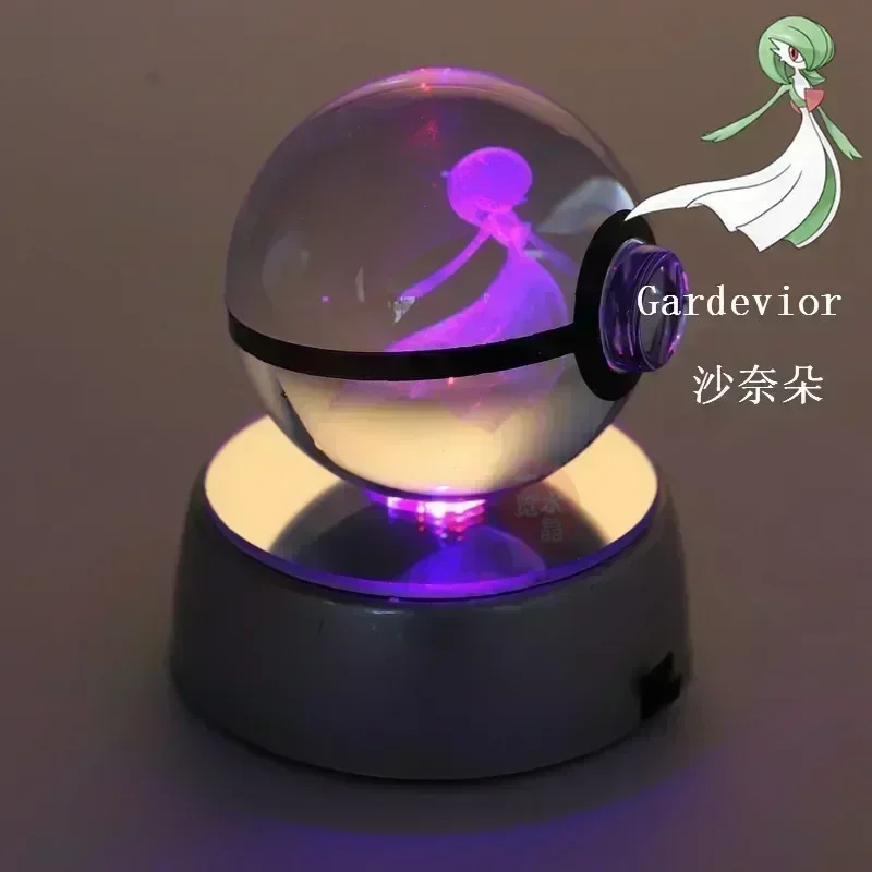 Crystal Pokeball avec effet 3D Realxo Mewtwo Pikachu et bien plus encore.