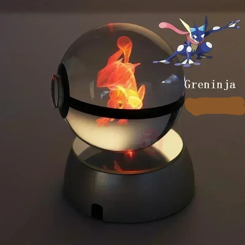 Crystal Pokeball avec effet 3D Realxo Mewtwo Pikachu et bien plus encore.