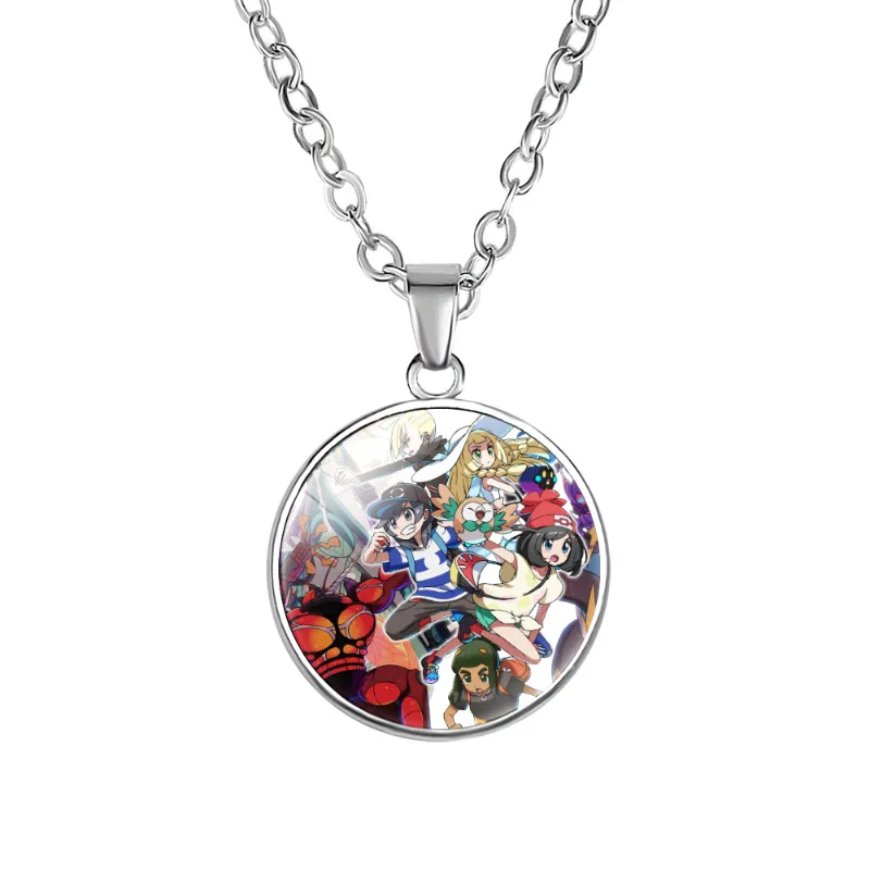 Collier Pikachu avec pendentif - de nombreux motifs Pokémon différents