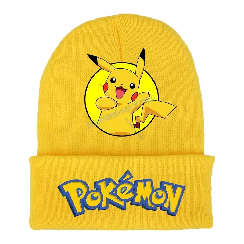 Chapeaux d'hiver Pokémon colorés pour enfants ou adultes