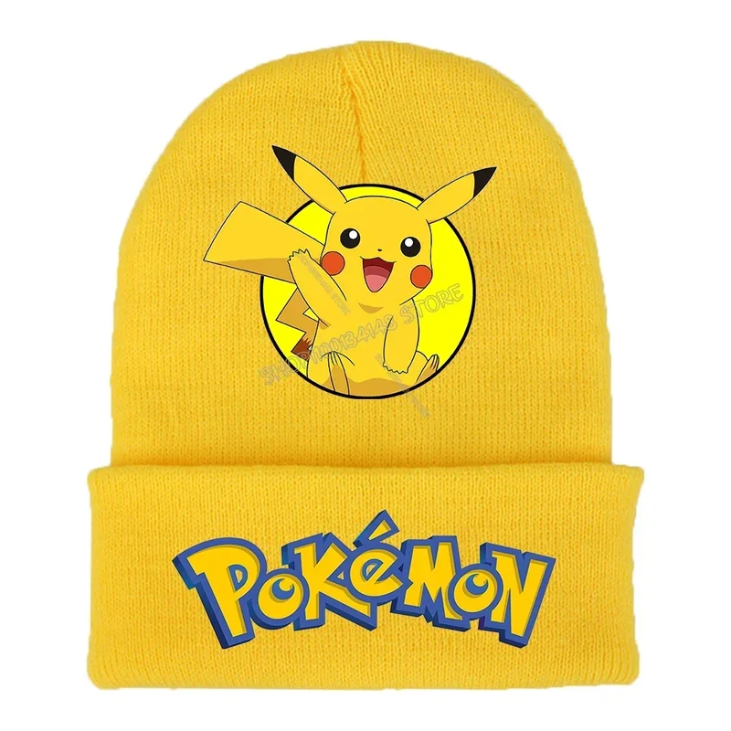 Chapeaux d'hiver Pokémon colorés pour enfants ou adultes