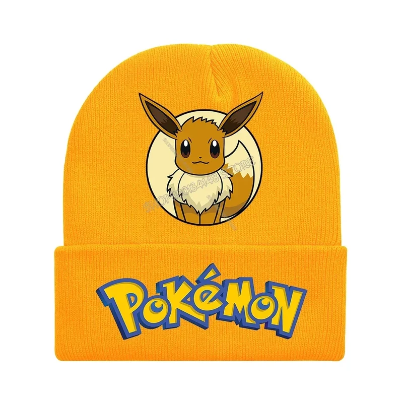 Chapeaux d'hiver Pokémon colorés pour enfants ou adultes