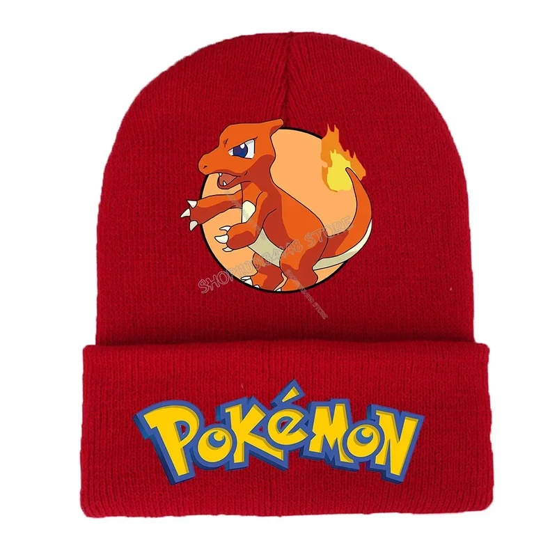 Chapeaux d'hiver Pokémon colorés pour enfants ou adultes