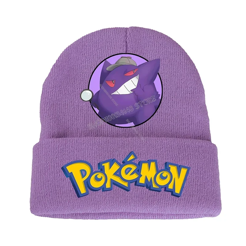 Chapeaux d'hiver Pokémon colorés pour enfants ou adultes