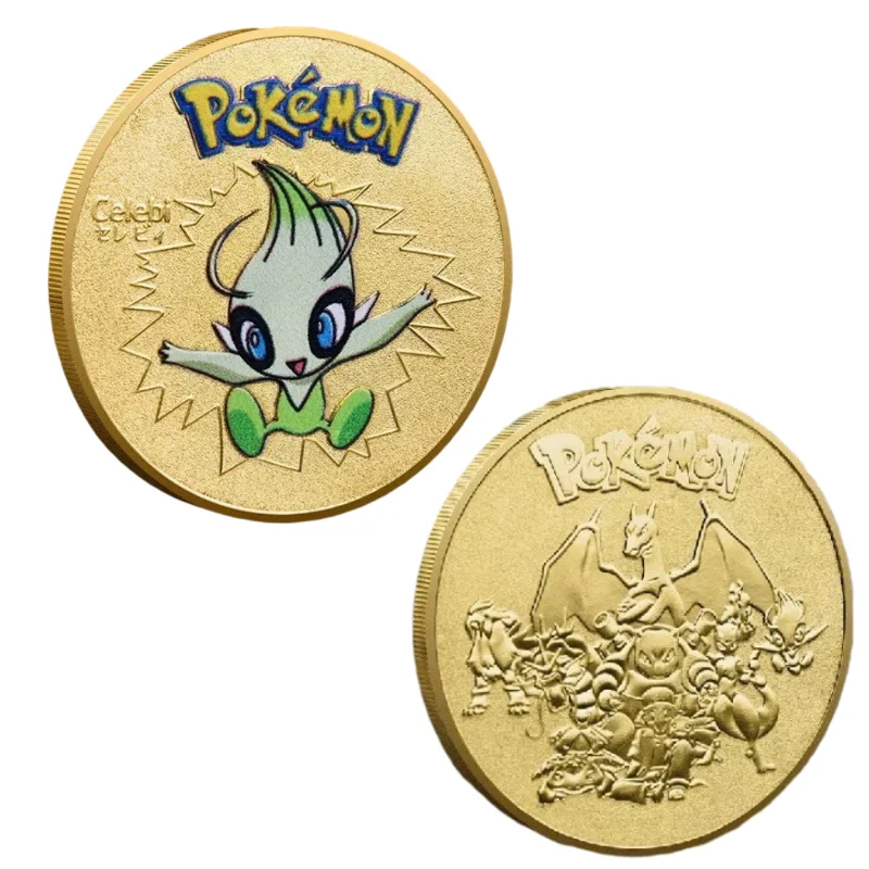 Pièces Pokémon avec différents Pokémon Mewtwo, Quajutsu, Pikachu Mew, Genesect et autres