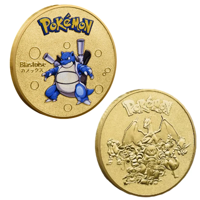 Pièces Pokémon avec différents Pokémon Mewtwo, Quajutsu, Pikachu Mew, Genesect et autres