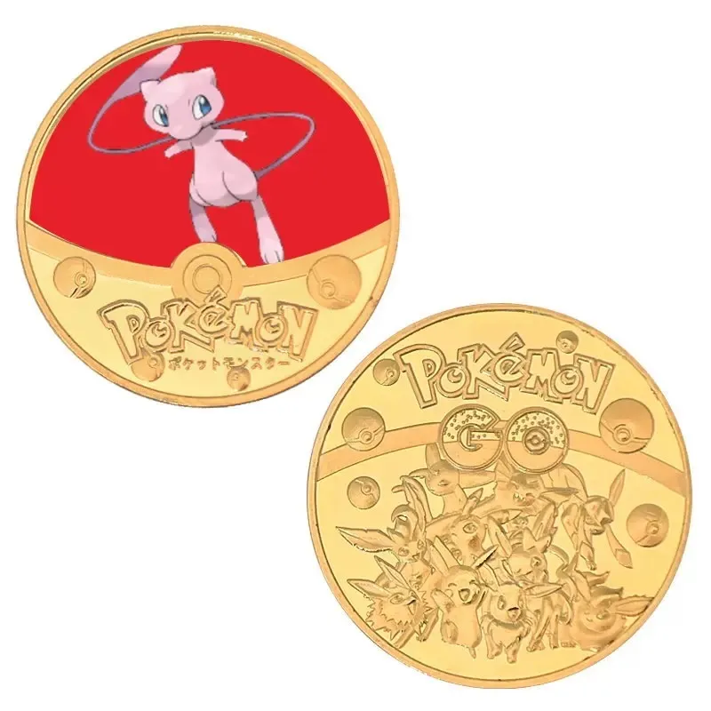 Pièces Pokémon avec différents Pokémon Mewtwo, Quajutsu, Pikachu Mew, Genesect et autres
