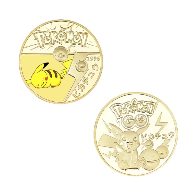 Pièces Pokémon avec différents Pokémon Mewtwo, Quajutsu, Pikachu Mew, Genesect et autres