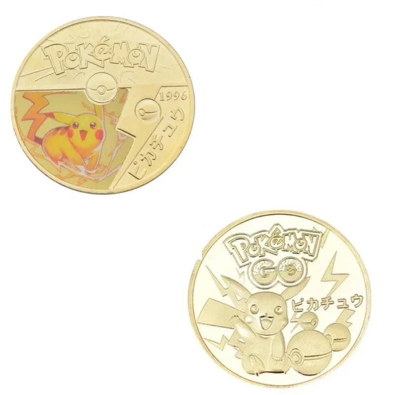 Pièces Pokémon avec différents Pokémon Mewtwo, Quajutsu, Pikachu Mew, Genesect et autres