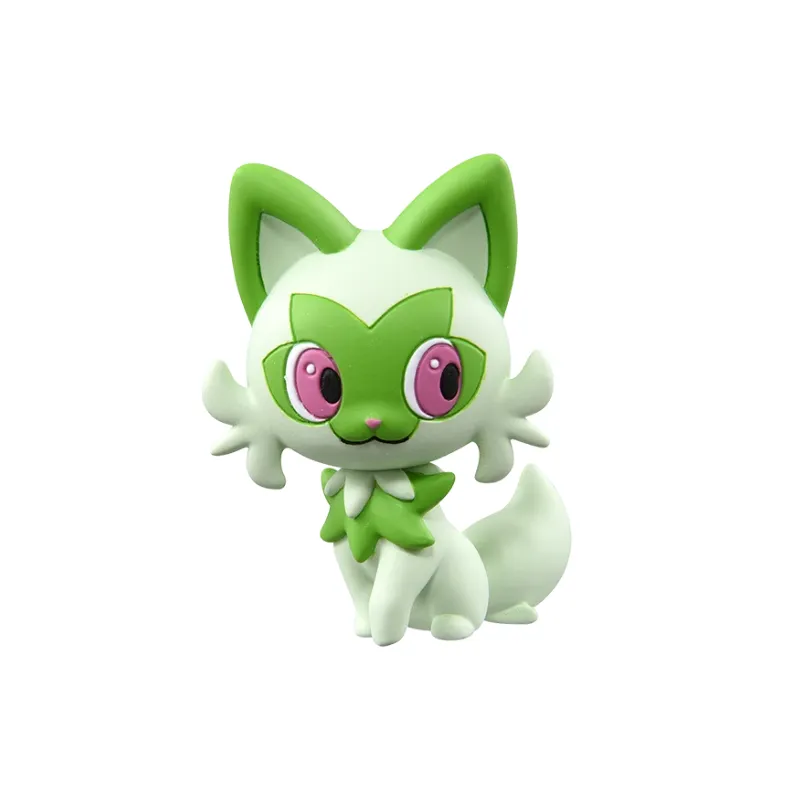 Figurines Pokémon Carmin et Violet - Felori, Kwaks, Krokel environ 4-5cm
