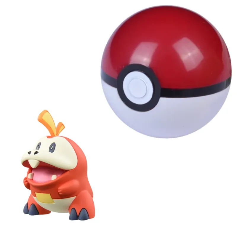 Figurines Pokémon Carmin et Violet - Felori, Kwaks, Krokel environ 4-5cm
