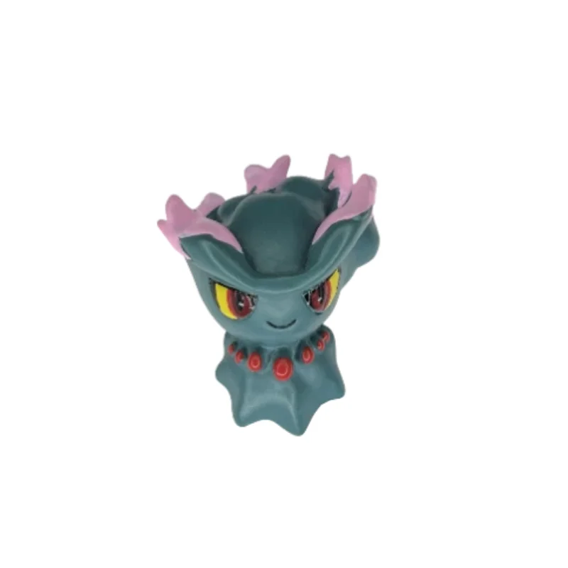 Figurines Pokémon type fantôme - Gengar, Nebulak, Haunter, Zwirrlicht, Traunfugil environ 4 cm