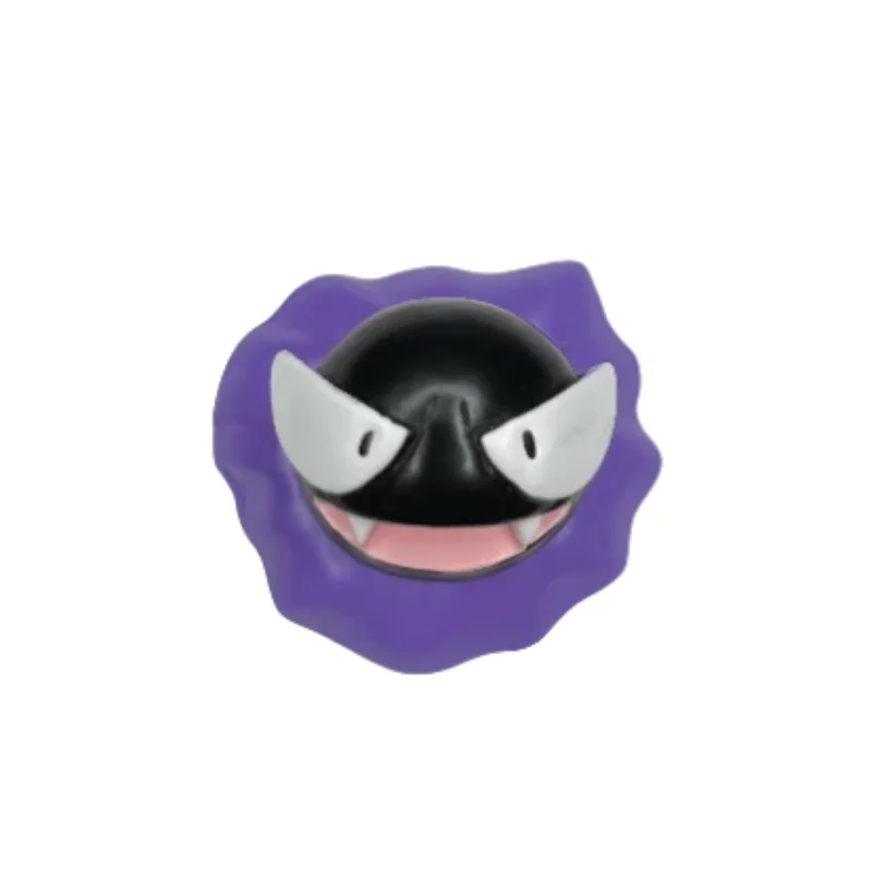 Figurines Pokémon type fantôme - Gengar, Nebulak, Haunter, Zwirrlicht, Traunfugil environ 4 cm