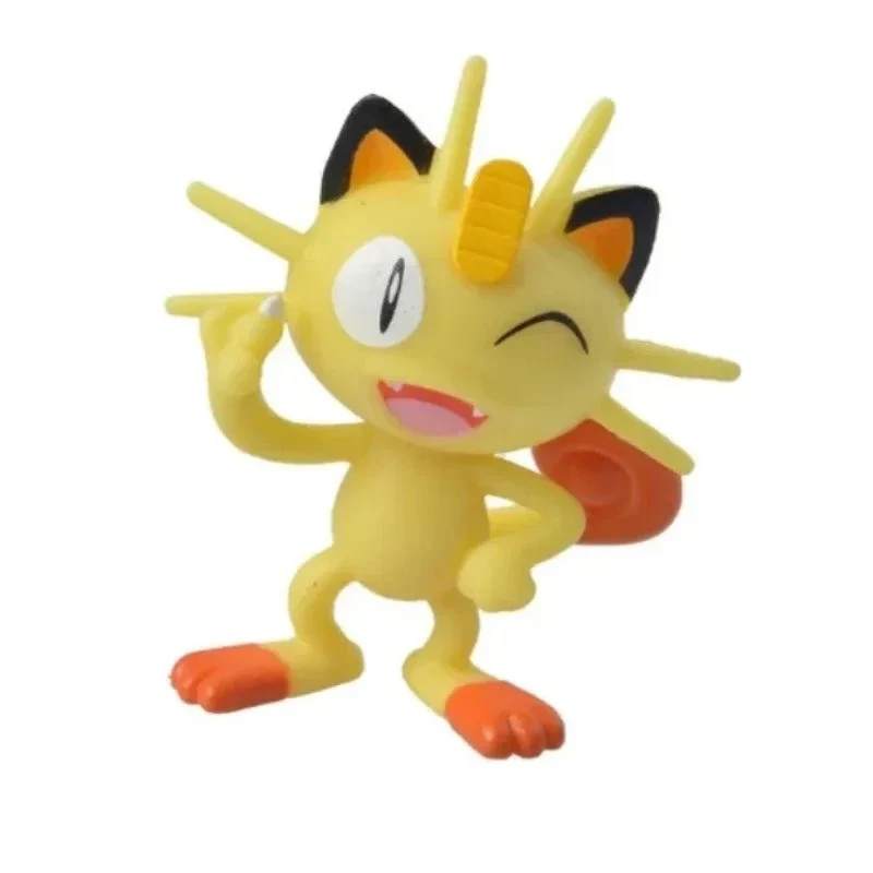 Tomy WCT Figurines Pokémon Pikachu Tiplouf Vulpix Miaouss Cubone Marshadow Axew Keldeo environ 4 cm