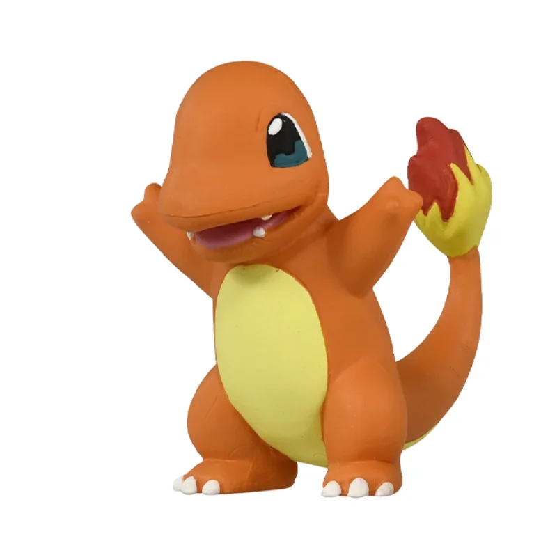 Tomy WCT Figurines Pokémon Pikachu Tiplouf Vulpix Miaouss Cubone Marshadow Axew Keldeo environ 4 cm