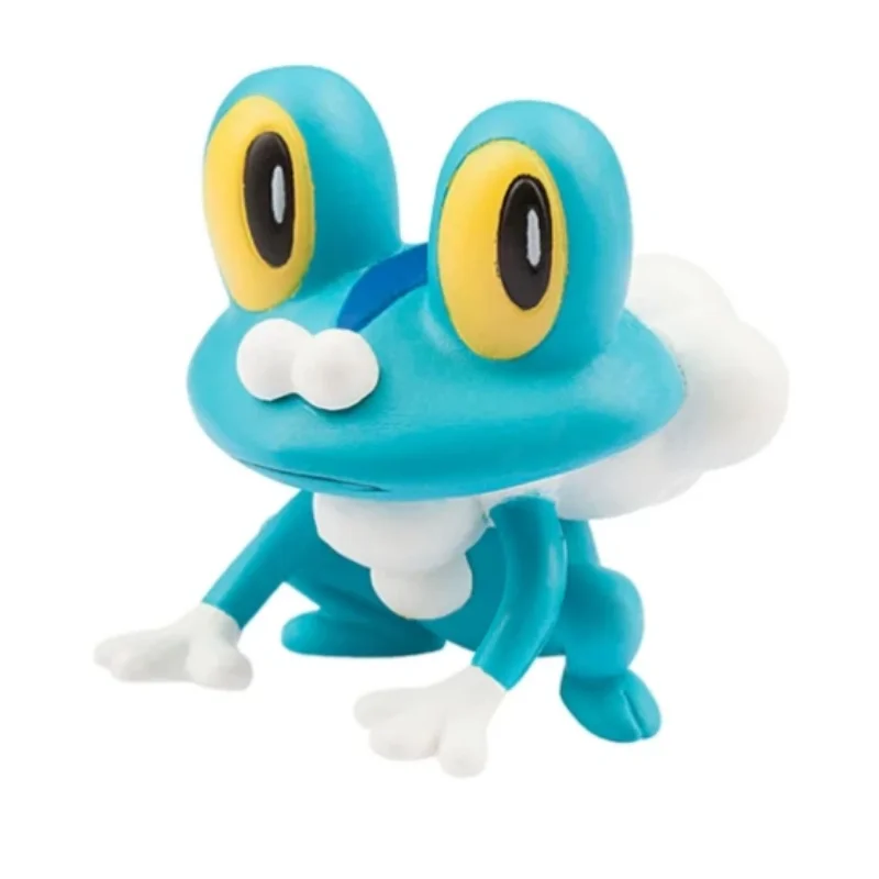 Tomy WCT Figurines Pokémon Pikachu Tiplouf Vulpix Miaouss Cubone Marshadow Axew Keldeo environ 4 cm