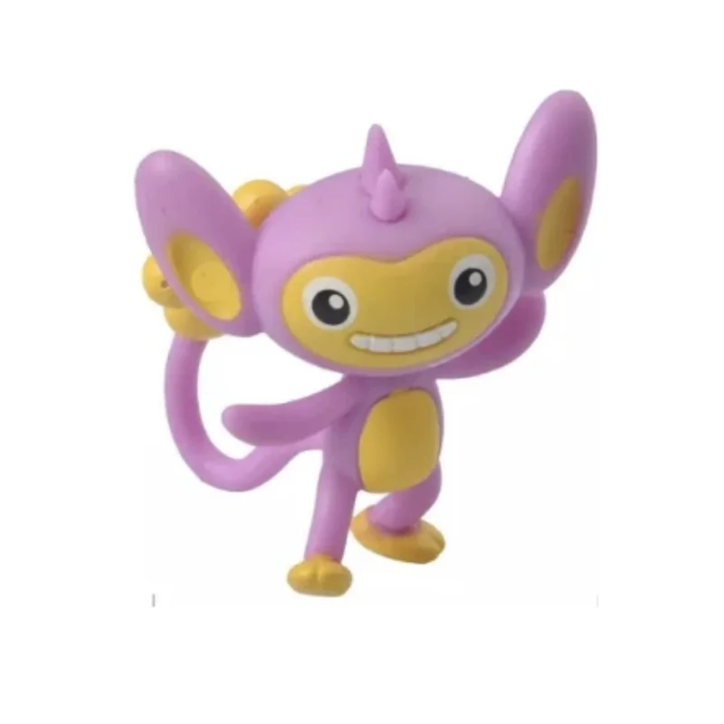Tomy WCT Figurines Pokémon Pikachu Tiplouf Vulpix Miaouss Cubone Marshadow Axew Keldeo environ 4 cm