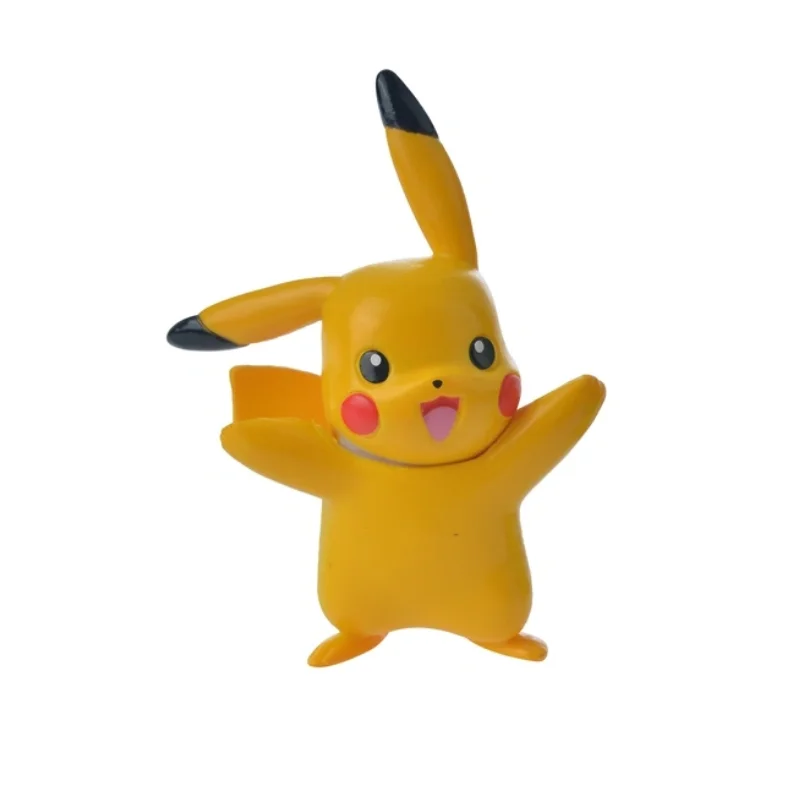 Tomy WCT Figurines Pokémon Pikachu Tiplouf Vulpix Miaouss Cubone Marshadow Axew Keldeo environ 4 cm