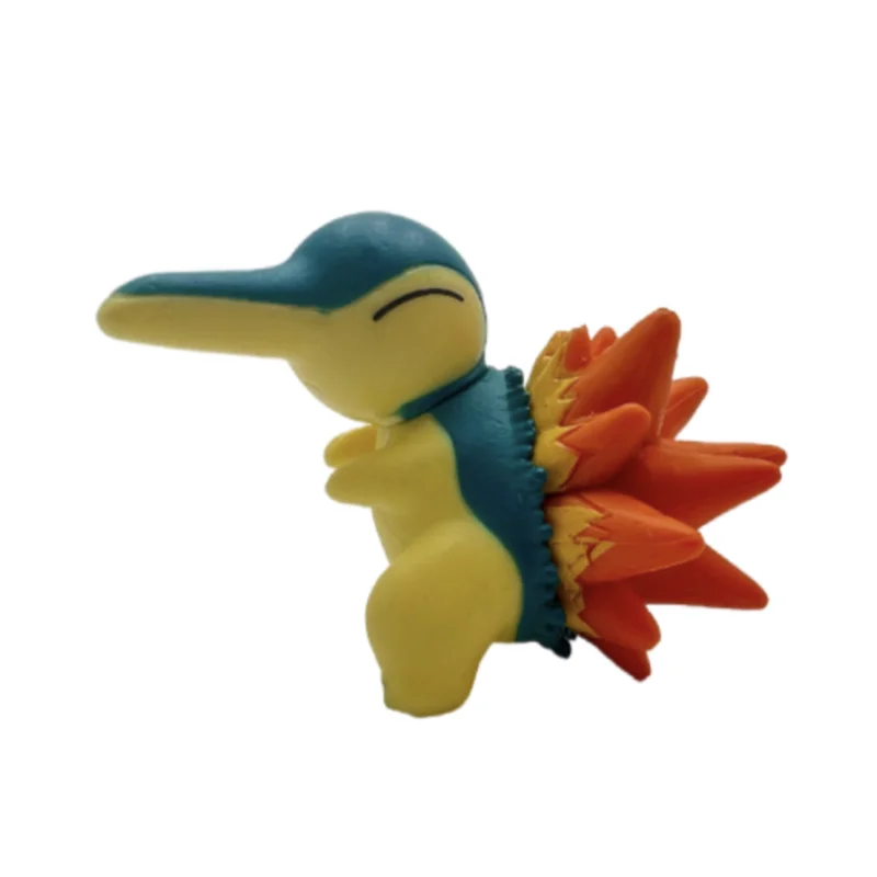 Tomy WCT Figurines Pokémon Pikachu Tiplouf Vulpix Miaouss Cubone Marshadow Axew Keldeo environ 4 cm