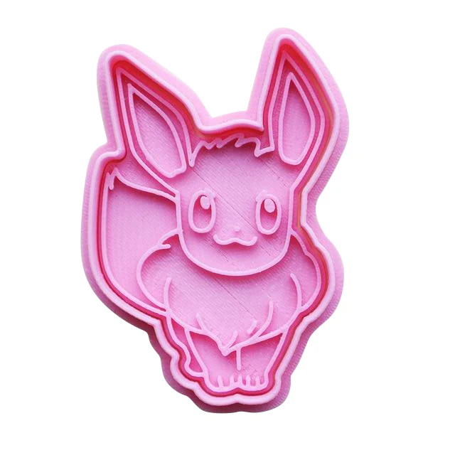 Moules à biscuits Pokemon par lot de 8 (Pikachu, Eevee, Jigglypuff etc.)