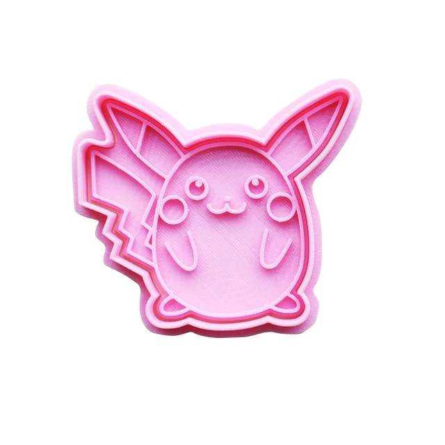 Moules à biscuits Pokemon par lot de 8 (Pikachu, Eevee, Jigglypuff etc.)