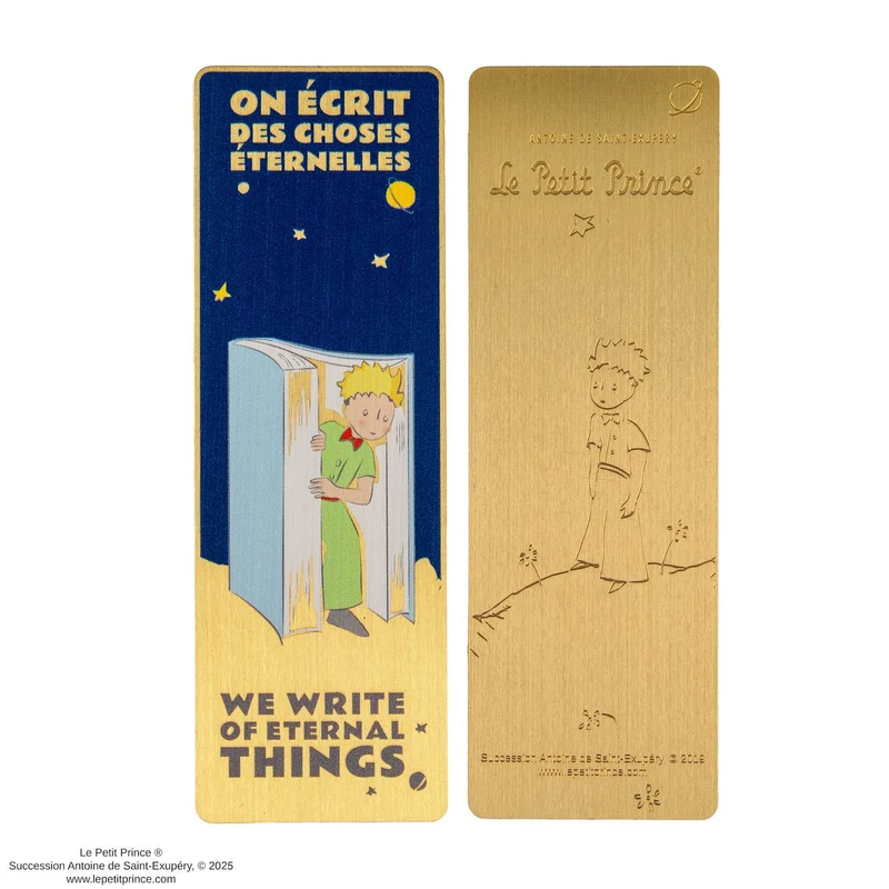 Marque-page en Métal Le Petit Prince - Le Petit Prince Multicolore