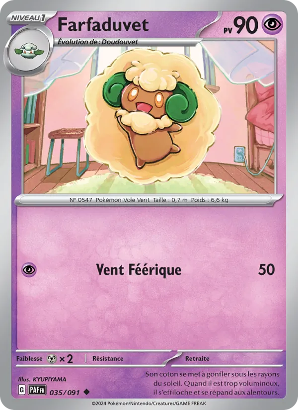 Farfaduvet 35/91 — EV04.5 – Destinées de Paldea — Carte Pokémon française