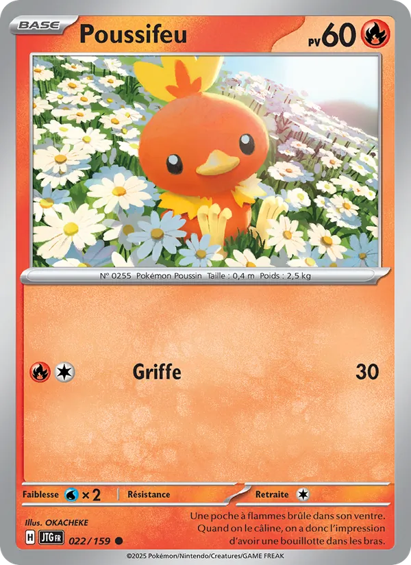 Poussifeu 22/159 — EV09 – Aventures Ensemble — Carte Pokémon française