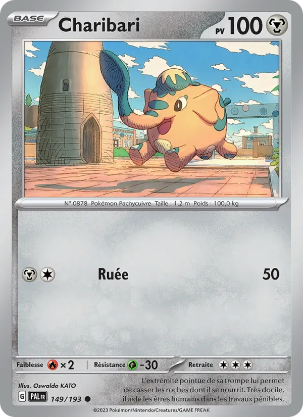 Charibari 149/193 — EV02 – Évolutions à Paldea — Carte Pokémon française