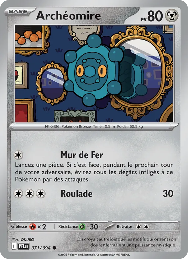 Archéomire 71/94 — ME02 – Flammes Fantasmagoriques — Carte Pokémon française
