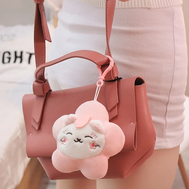 Peluches chatons chatons sakura rose doux