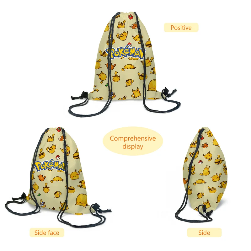 Sac de sport pochette Pokemon bag - nombreux modèles
